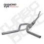 Diamond Eye Performance K4214A Diamond Eye KIT 4in TB DUAL AL: 94-02 DODGE CUMMINS 5.9L