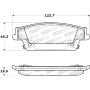 Stoptech 308.10200 Street Brake Pads