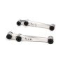 BLOX Racing 90-01 Integra, 89-95 Civic, CRX, Del Sol V2 Billet Rear LCA Poly Bushings - Raw