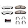 PowerStop Z36-833 PowerStop - Z36 Truck and SUV Carbon-Fiber Ceramic Brake Pads with Hardware Kit
