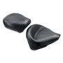 Mustang Motorcycle 75097 Mustang 84-06 Harley Standard Rear Tire Wide Touring Passenger Seat - Black