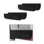 Lund 73-89 Dodge D100 Std. Cab Pro-Line Full Flr. Replacement Carpet - Black (2 Pc.)