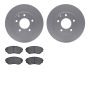 Dynamic Friction 4502-80084 Rotor Kit