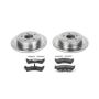 PowerStop K5570 Z23 Daily Driver Carbon-Fiber Ceramic Brake Pad and Drilled & Slotted Rotor Kit