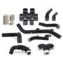 Mishimoto MMICP-BR27-21UHBK 2021+ Ford Bronco 2.7L High-Mount Intercooler Pipe Upgrade Kit - Wrinkle Black
