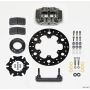 Wilwood 140-11142 Billet Narrow Dynalite Radial Mount Rear Inboard Midget Kit 10.50in x 0.35 Drilled Disc