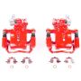 PowerStop S2626B Red Powder Coated Calipers