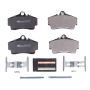 PowerStop ESP1848 EuroStop ECE-R90 Certified Brake Pad Set