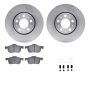 Dynamic Friction 6512-27205 Rotor Kit