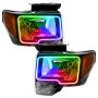 Oracle Lighting 7188-334 LED Pre-Assembled Headlights, Black Bezel, ColorSHIFT(tm) - No Controller