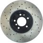 Stoptech 128.34031L Drilled Sport Brake Rotor