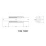 HKS 3106-EX007 Universal SS Hi-Power Muffler (120mm tip / 75mm piping) (SUS304 NO COATING)