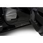 Putco 95173BPGM-1 14-18 Chevy Silv LD - Crew Cab w/ CHEVROLET Etching (8pcs) Black Platinum Door Sills