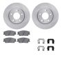 Dynamic Friction 6512-03000 Rotor Kit
