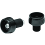 Kuryakyn 3813 Lodestar Front Axle Slider Black