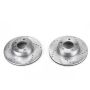 PowerStop EBR842XPR PowerStop Evolution Performance Drilled, Slotted & Plated Brake Rotor Pair