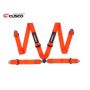 Cusco 00B CRH N4RD Universal 4 Point 3in Width Racing Harness - Red