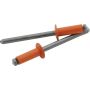 ALLSTAR PERFORMANCE ALL18136 Sm Hd Rivet Orange 250pk