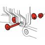SPECIALTY PRODUCTS COMPANY 87350 REAR CAMBER ADJ CAMS (2)
