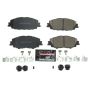 PowerStop Z23-2176 PowerStop - Z23 Daily Driver Carbon-Fiber Ceramic Brake Pads with Hardware Kit