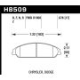 Hawk Performance HB509Z.678 Performance Ceramic Disc Brake Pad