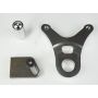 Wilwood 250-10177-P Caliper Mounting Kit Chrome w/Bracket GP310 Sprocket Brake 48 Tooth