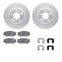 Dynamic Friction 4512-03124 Rotor Kit