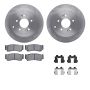 Dynamic Friction 6512-03384 Rotor Kit