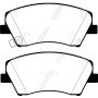 EBC Brakes DP23075 Greenstuff 2000 Series Sport Brake Pads