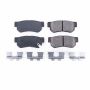 PowerStop 17-813 PowerStop - Z17 Low-Dust Ceramic Brake Pads with Hardware