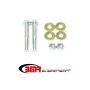 BMR 05-14 S197 Mustang Front Lower Control Arm Hardware Kit - Zinc plated