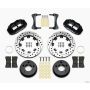 Wilwood 140-12576-D Narrow Superlite 4R Front Kit 12.19in Drilled 87-89 Jeep YJ
