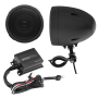 Boss Audio MCBK420B Systems Motorcycle Speaker Amplifier/ Bluetooth/ 3in Speakers Pair- Black