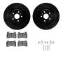 Dynamic Friction 8612-45008 Rotor Kit