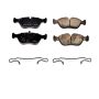 PowerStop 17-618 PowerStop - Z17 Low-Dust Ceramic Brake Pads with Hardware