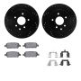 Dynamic Friction 8512-67099 Rotor Kit