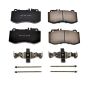 PowerStop 17-1420 PowerStop - Z17 Low-Dust Ceramic Brake Pads with Hardware