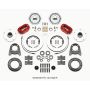Wilwood 140-15020-R Forged Dynalite-M Front Kit 10.75in Red 1950-1955 MG-TD/TF