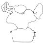 Elring 122.472 Gasket, housing cover (crankcase)