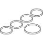 Elring 207.210 Gasket Set, intake manifold