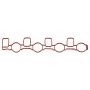Elring 246.150 Gasket, intake manifold