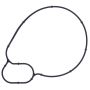 Elring 251.050 Gasket, water pump