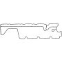 Elring 282.170 Gasket, cylinder head cover