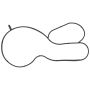 Elring 323.380 Gasket, water pump
