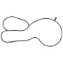 Elring 323.380 Gasket, water pump