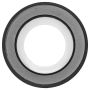 Elring 424.841 Shaft Seal, crankshaft