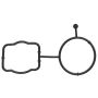 Elring 453.710 Gasket, water pump