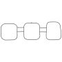 Elring 534.690 Gasket, intake manifold housing