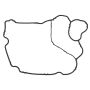Elring 546.890 Gasket, thermostat housing