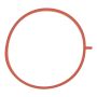 Elring 582.090 Gasket, intake manifold housing Pack of 6